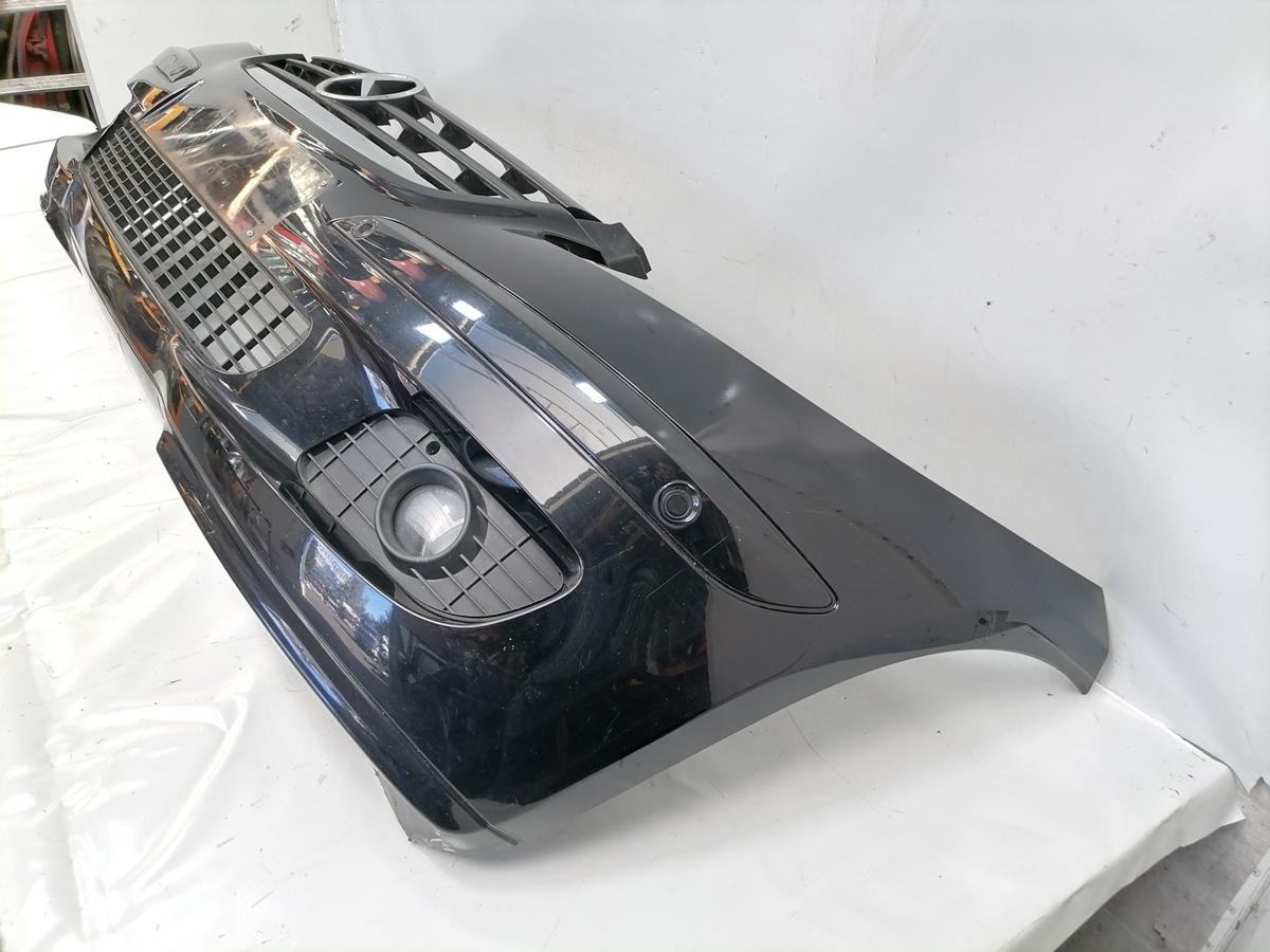 Mercedes A Klasse W169 original Sto&szlig;stange Stossf&auml;nger vorn 696 Nachtschwarz Bj.2006